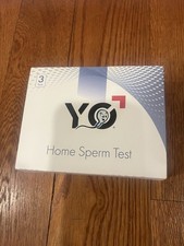 Used - YO Home Sperm Test Kit. 1 Test Available 