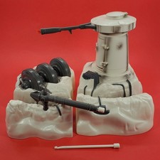 Star Wars 3.75  Power of the Force POTF Turrets Hoth Battle Playset Complete