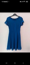 Blue Dororthy Perkins Dress Size 10 Lace