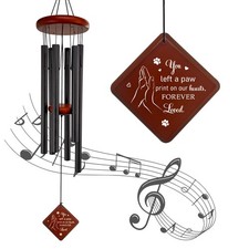 Pet Memorial Gifts for Loss of Dog, 26" pet Memorial Wind Chimes for Outside,...