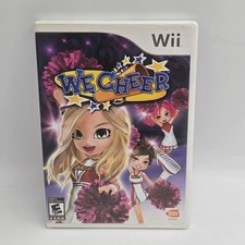 We Cheer (Nintendo Wii, 2008) Tested Working Complete In Box CIB