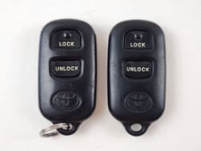 Original Lot Of 2 Toyota 99-08 Oem Key Less Entry Remote Fob Alarm 3-button Usa Original Lot Of 2 Toyota 99-08 Oem Key Less Entry Remote Fob Alarm 3-button Usa