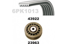 MAPCO Keilrippenriemensatz 23937 für MERCEDES C124 S124 601 W124 T1 Bus B601 611
