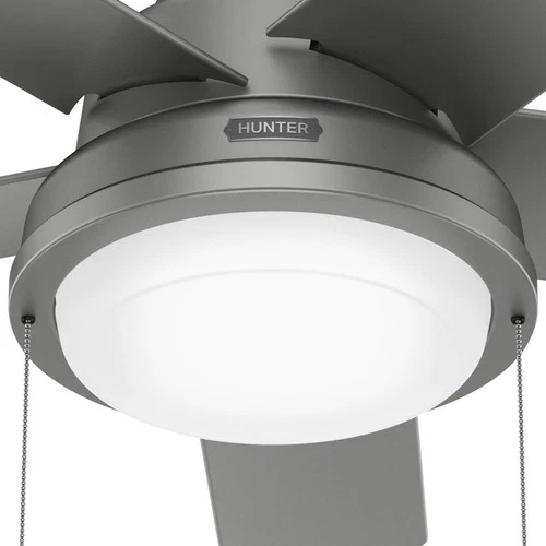 Hunter Fans - Seawall - 5 Blade Ceiling Fan with Light Kit and Pull Chain In - Picture 2 of 4