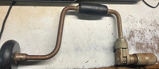 Vintage Sears Hand Drill Tool Ratcheting Brace Made In The USA TESTED works good