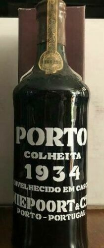 Ancienne étiquette De Vin De Porto Diez Hermanos – Expéditeur De Vin – Vieille étiquette