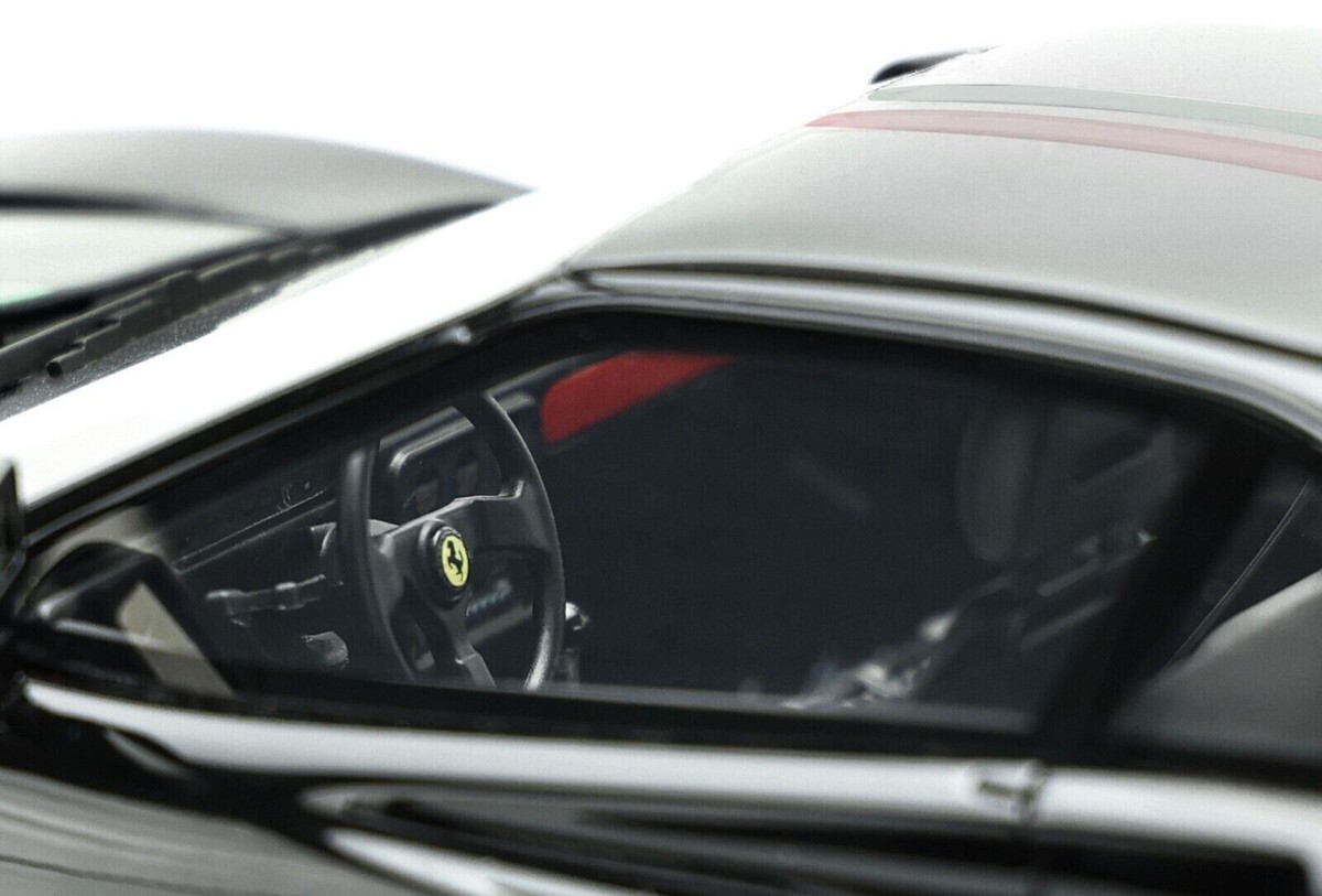 Ferrari 288 GTO V8 Year 1984 Black / Red Green Stripe 1 18 GT876