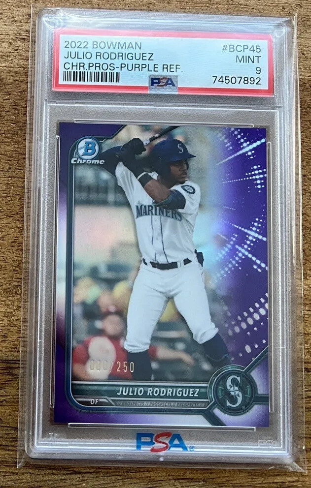 2022 Bowman - Chrome Prospects Julio Rodriguez #BCP-45