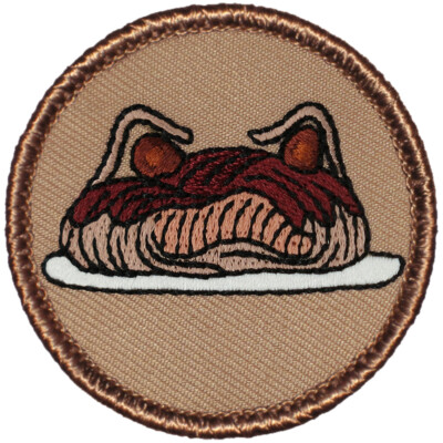 Spaghetti Monster Patrol Patch - 2'' Round Embroidered Patch
