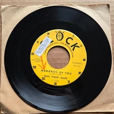 EDDIE PIANO MILLER Memories Of You/Dream Time 45 7" Record Vinyl JAZZ 