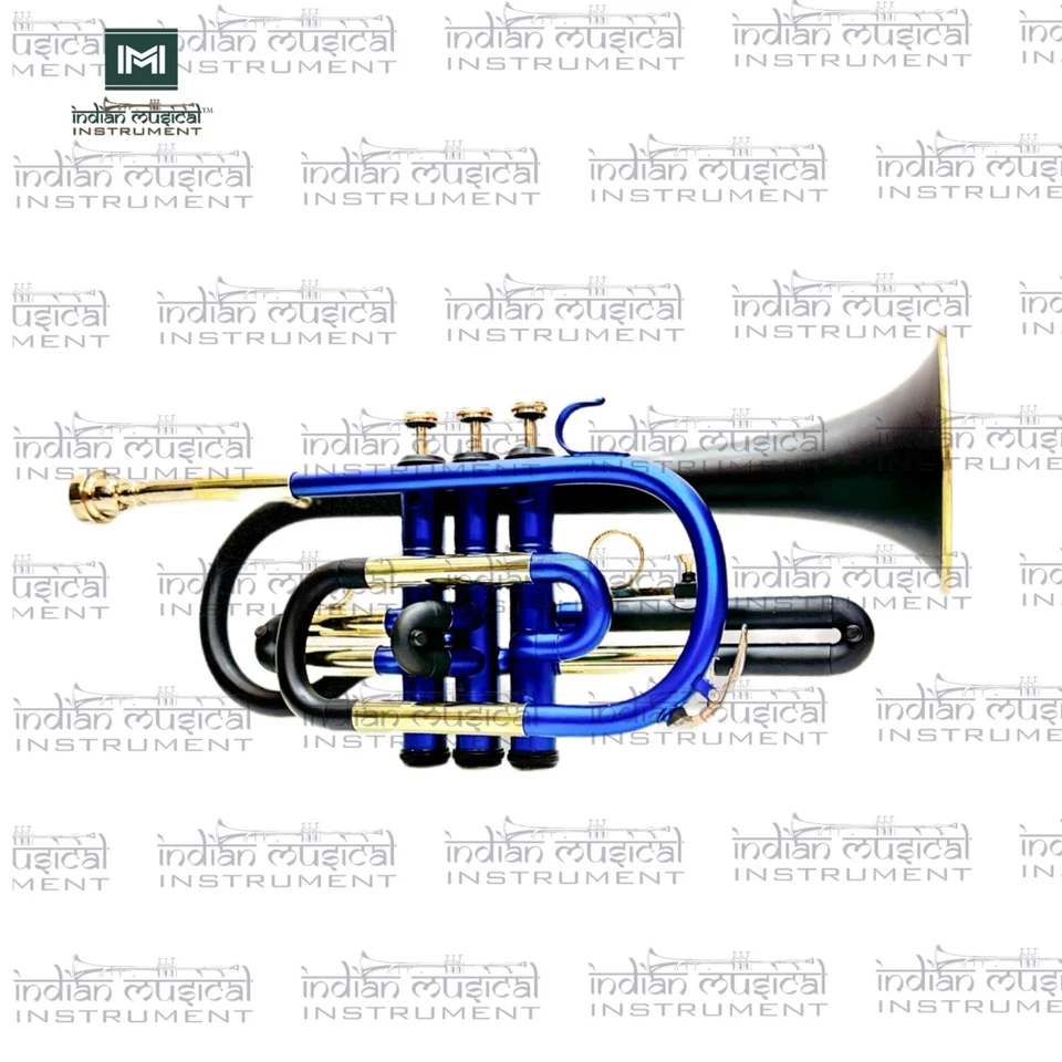 Cornet 3 Valve Bb Pitch Mouthpiece Hard Carry Case Cornet Musical Instruments - Image 4 of 4