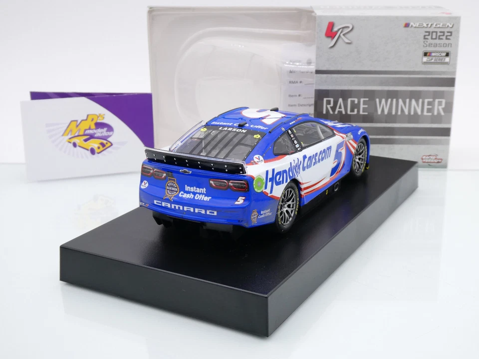 Lionel Racing WX52223HENKLV # Chevrolet NASCAR 2022 Kyle Larson - Hendrick 1:24 - Bild 3 von 4