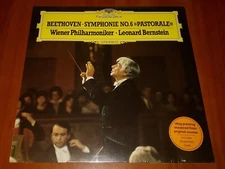 BEETHOVEN SYMPHONIE No 6 PASTORALE LEONARD BERNSTEIN LP 180g VINYL DG PRESS New