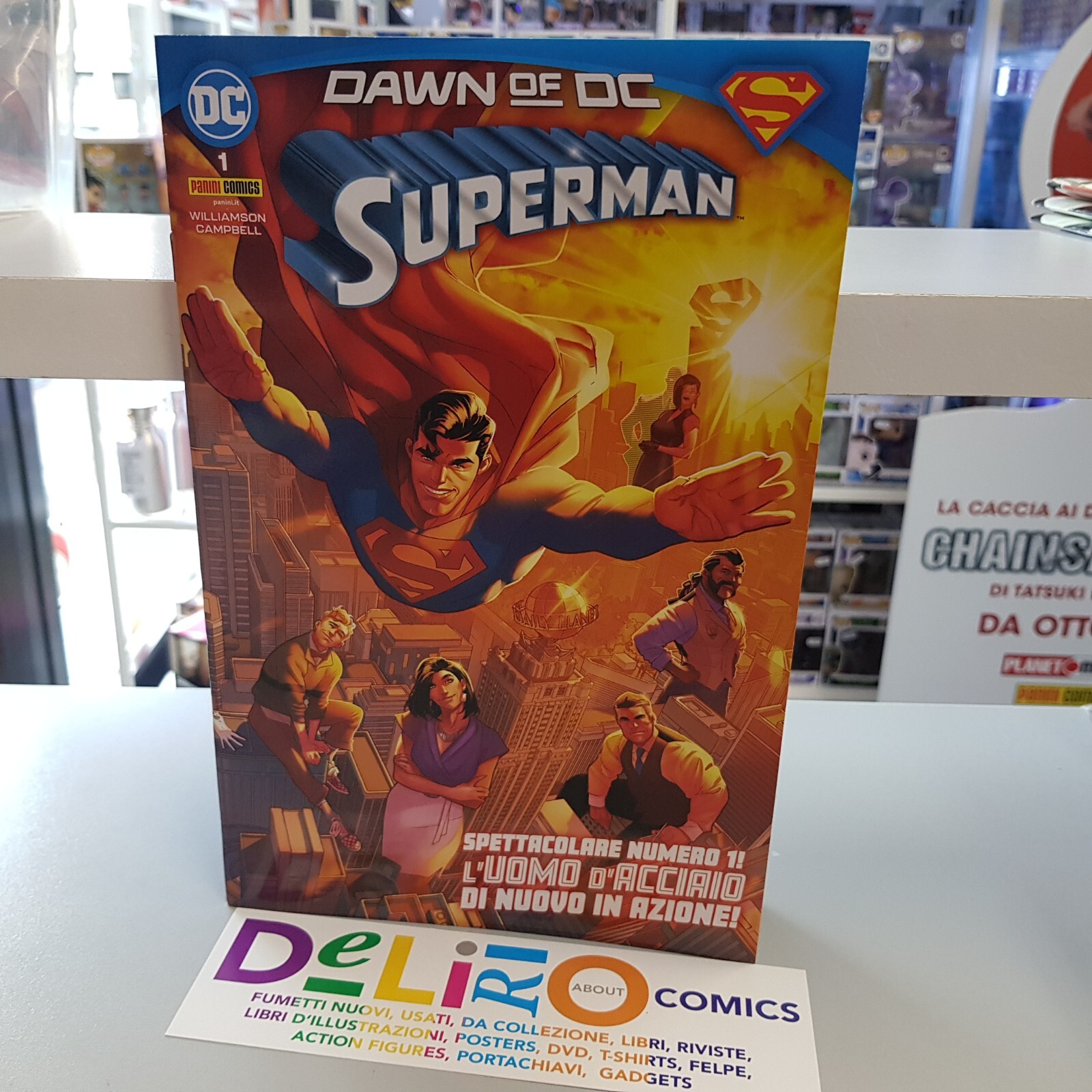 DC UNIVERSE SUPERMAN n.54 SUPERMAN N.1 Ed. PANINI COMICS DC SCONTO 5%