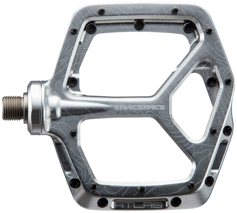 Pedali platforma Race Face Turbine, rosso - Negozio