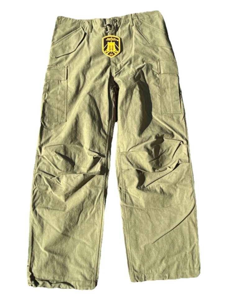 Pantalones de Campo USGI Estilo M-65 Clima Frío Verde OD con Forro Reproducción Foto 3 de 4