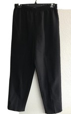 Levi's Bend Over Stretch Pants Womens Elastic Waist Black 34 W Short USA