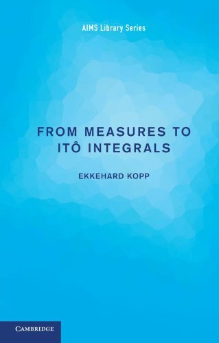 From Measures to Ito Integrals (AIMS Library of Mathematical