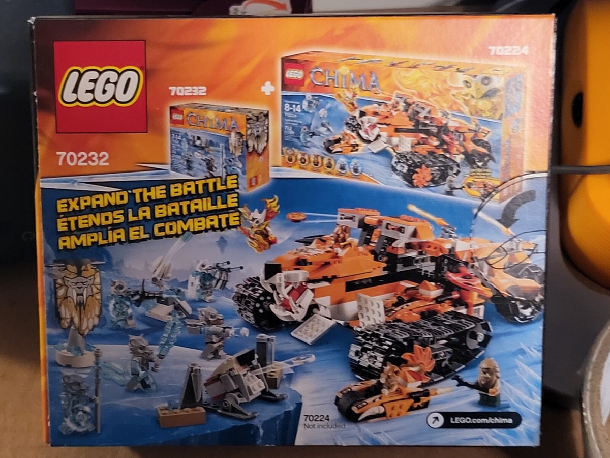 LEGO LEGENDS OF CHIMA: Saber Tooth Tiger Tribe Pack (70232) for