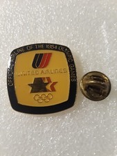 Vintage 1984 United Airlines Olympic Sponsor Pin