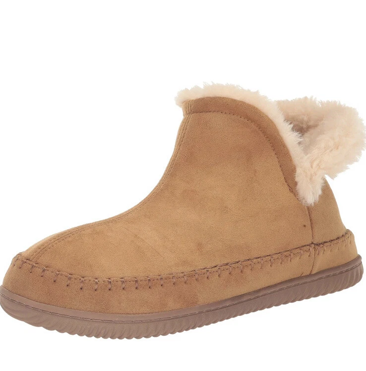 Dearfoams Men's Brixen Indoor/Outdoor Memory Foam Boot Alpine Camping Cozy 9-10