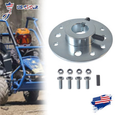 Sprocket Brake Mini Hub 1" Bore 1/4" Keyway With Hardware for Go-Kart Mini Bike