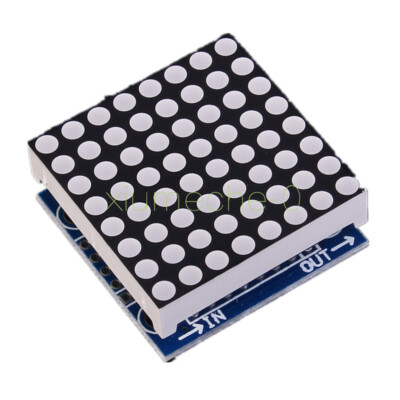 DIY MAX7219 Dot Matrix Module MCU Control Led Display Module kit For Arduino