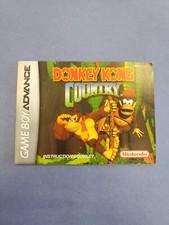 Donkey Kong Country - Authentic - Nintendo Game Boy Advance - GBA - Manual Only 