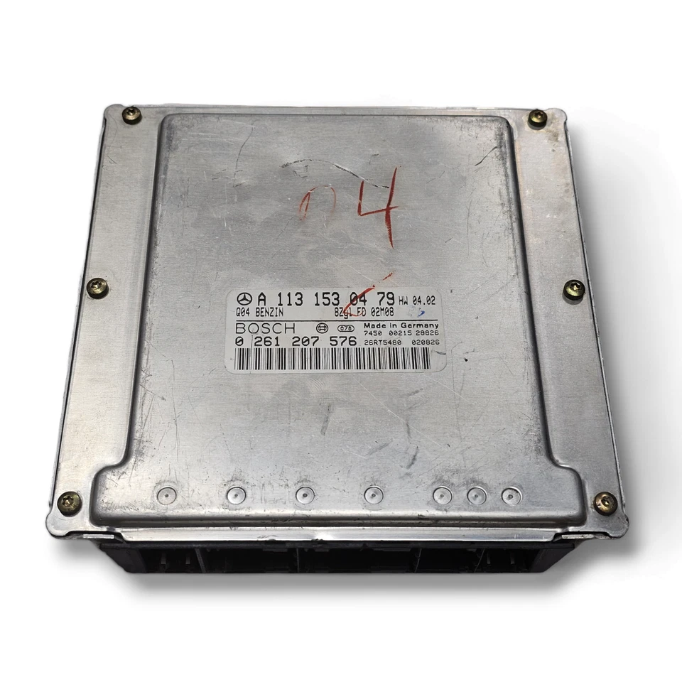 02-03 Mercedes Benz CLK430 ML500 EBX BOSCH Engine Control Module 1131530479 Used - Image 2 of 4