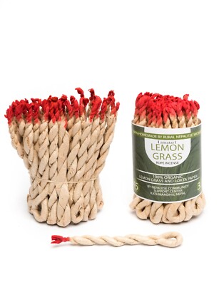 Lamatar1 Natural Lemongrass Incense Set Of 2 Pack Excellent Lemony Fragrance