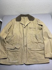 American Field Sportswear Hunting Coat Jacket Duck Bird Pocket VTG L/XL 