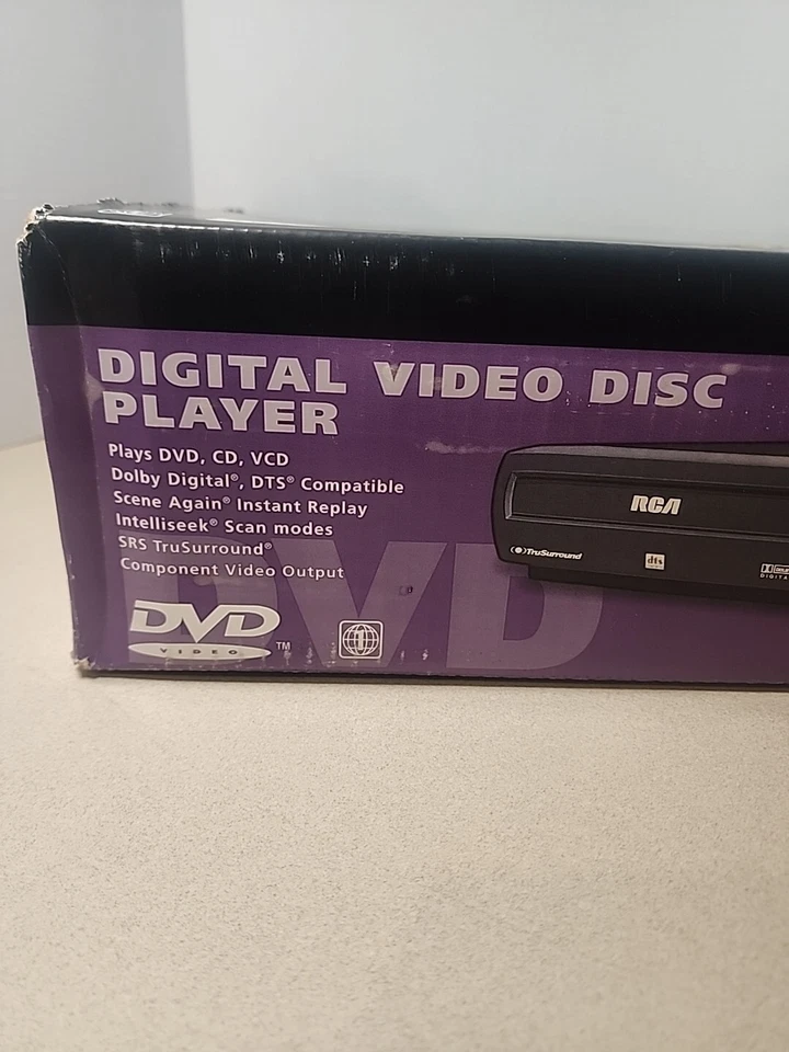 RCA RC5215P SRS TruSurround Multi-Language Dolby Digital DVD Player Remote - Image 2 of 4