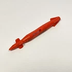 GI Joe Vehicle Devil Fish Torpedo 1986 Missile Bomb Original Part
