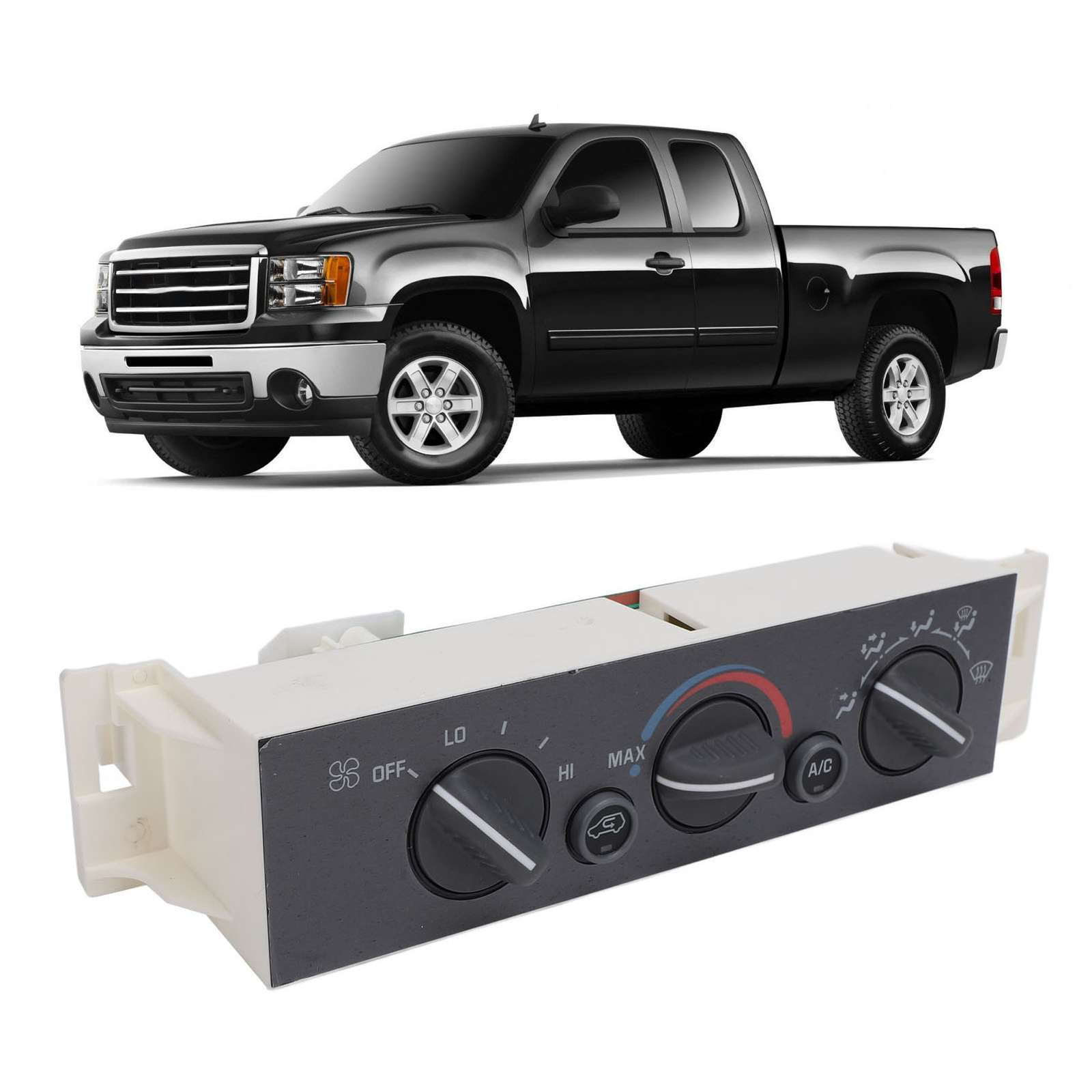 New Car AC Control Switch Panel 9378815 Auto Climate Control Module