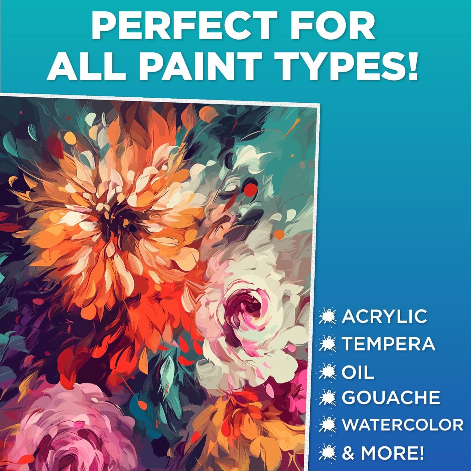 8X10 Canvas Panel Boards Value Pack of 12, Primed, Perfect for Painting Projects