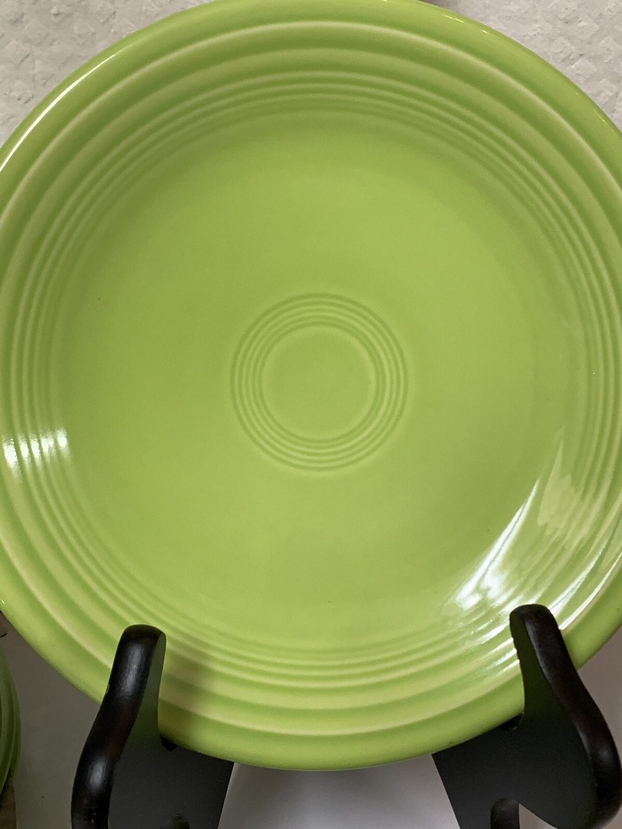 FIESTAWARE SALAD PLATE CHARTREUSE HOMER LAUGHLIN 1st New And