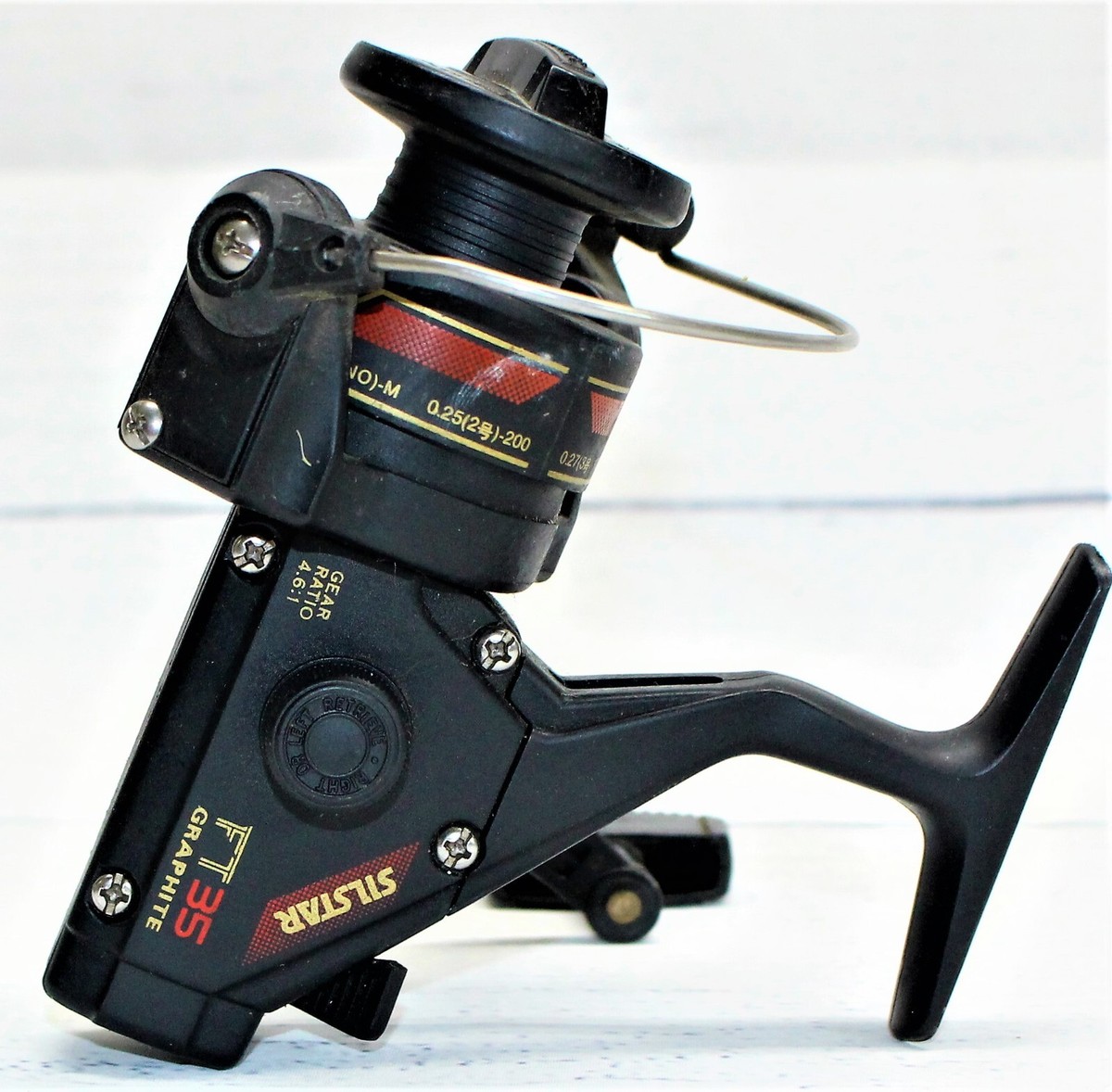 Moulinet De Pêche Vintage Silstar TSR35 - Double Roulement à Billes - Corée