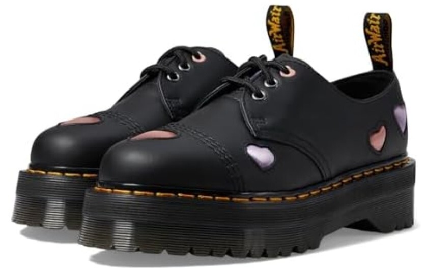Dr. Martens 1461 Quad Heart ❤️ Platform Derby/ Oxford MSRP Dr. Martens 1461 Quad Heart ❤️ Platform Derby/ Oxford MSRP