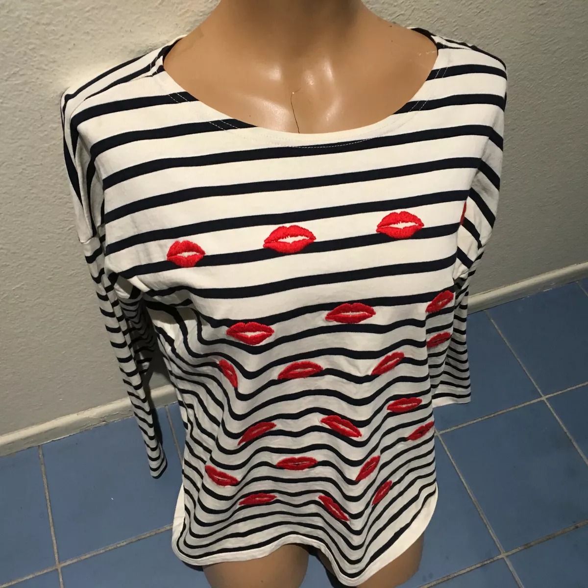 J crew striped tops