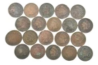 Lot 20 1800's 1890-1899 Indian Head Penny Cents US Coin Collection 2/5 Roll *347