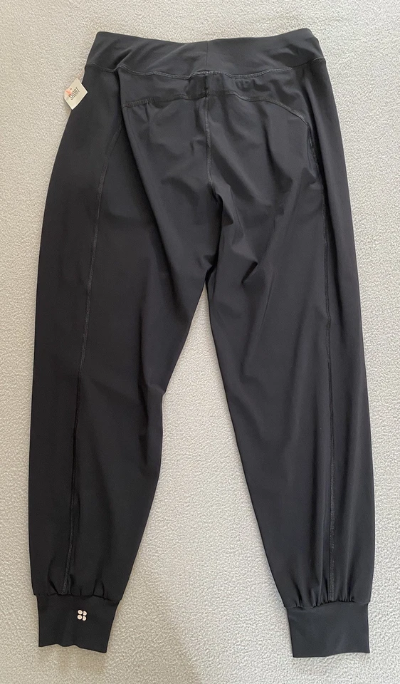 SWEATY BETTY YOGA PANTS BLACK GARUDASANA SZ XS 8 SHORT LADIES WOMENS TROUSERS - Image 2 of 4