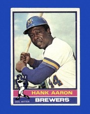 1976 Topps Set-Break #550 Hank Aaron VG-VGEX *GMCARDS*