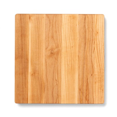John Boos Chop N Slice Maple Wood Edge Grain Cutting Board, 10''x10''x1''(Open Box)