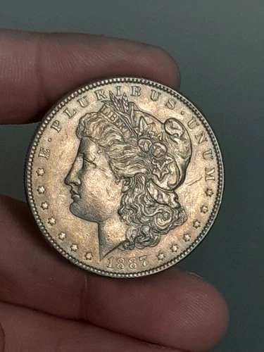 1887- P Morgan Silver Dollar Uncirculated