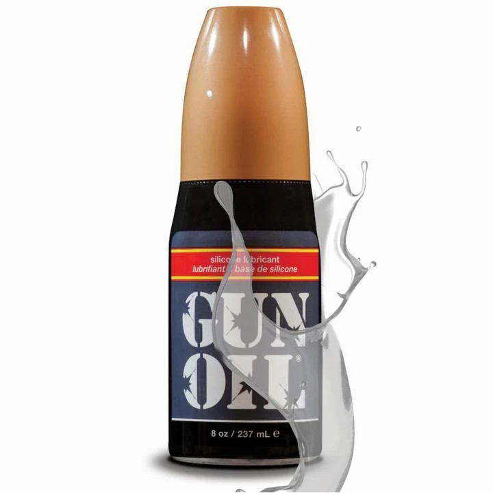 GUN OIL Silicone Based Personal Lubricant Premium Glide Long Lasting sex lub 8oz