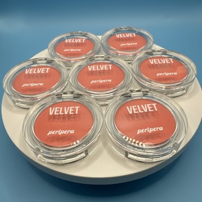Peripera Velvet Cheek Blush #4 - Spring Blossom - New - Long-Lasting