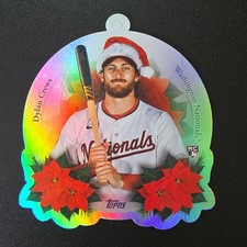 Topps 2025 Holiday Dylan Crews Washington Nationals OO-8 Rookie Ornament MLB