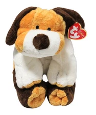 Ty Pluffies - Whiffer the Dog, MWMT Stuffed Animal Toy