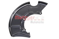 Spritzblech Bremsscheibe Metzger Autoteile 6115500 Stahlblech FüR VW Golf 4 1J1