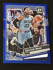 2023-24 Donruss Optic Derrick Rose Choice Mojo Blue /24 Memphis Grizzlies SSP